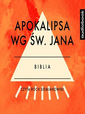 cover image of Apokalipsa wg św. Jana